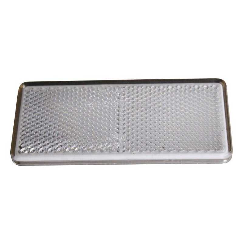 Baltas atšvaitas 96x42mm, lipnus, universalus