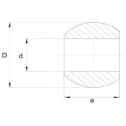 Apatinės svirties rutulinis katė 2 3 oe37 56x38mm gopart