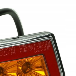 Kombinuotas galinis žibintas 12 36v stabdžių indikatorius