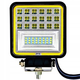 LED halogeninė 126w darbinė lempa ekskavatoriaus krautuvui
