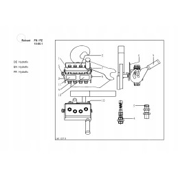 Hidraulinė jungtis hydro fix 0493660 stoll