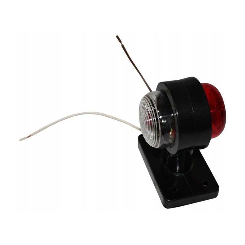 Gabaritinis žibintas jau turi 1 baltą ir raudoną žymeklį