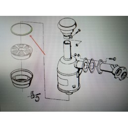 Oro filtro tarpiklis senas tipas 50103760 prl