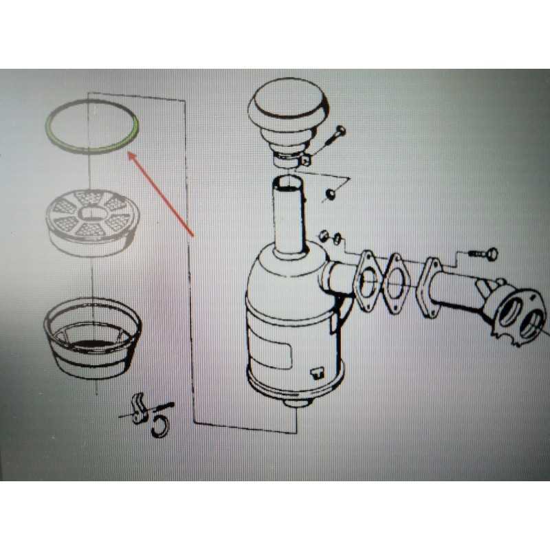 Oro filtro tarpiklis senas tipas 50103760 prl