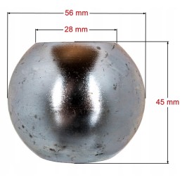 Pakeliamo kiaušinio svirties rutulys 29x57x45mm