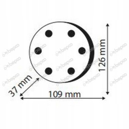 LED darbo lempa 24w 10 30v dirbtuvėms 1800l