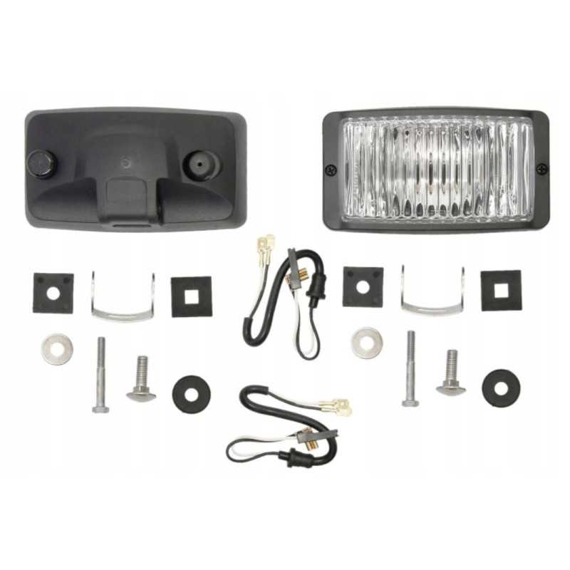 Rūko žibintai 12v 24v h3 2vnt 138x78