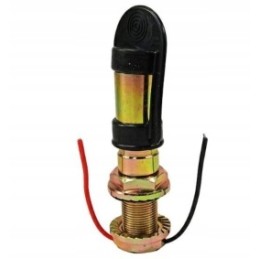 Įspėjamosios lempos kotas, užsukama čiaupo rankena