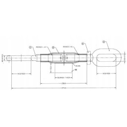 Stabilizatorius 280 mm