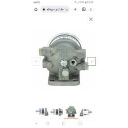 Sukomplektuotas kuro filtras mf 3 c 360 3p 1660321m92 fp