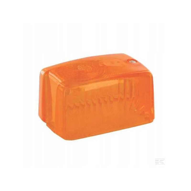 Lempos gaubtas, oranžinis, kairysis, Hella