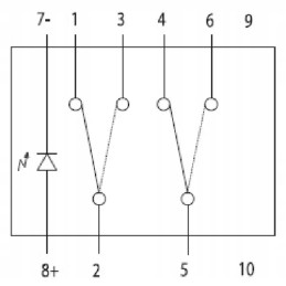 Jungiklis 21x37 mm