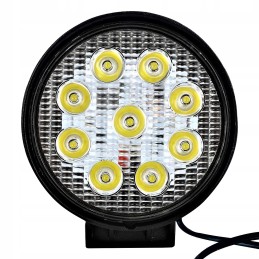 LED halogeninės lempos 9 diodų 27w ekskavatoriaus krautuvas