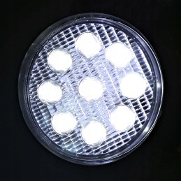 LED halogeninės lempos 9 diodų 27w ekskavatoriaus krautuvas