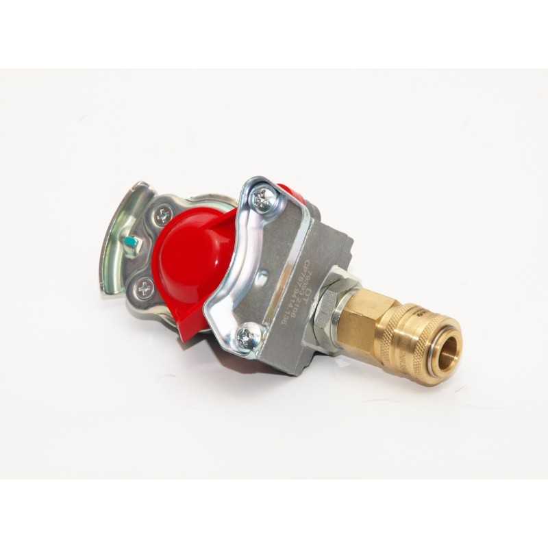 Avarinė pneumatinė jungtis pripūtimui