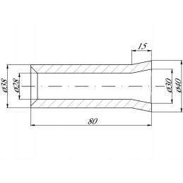 Suvirinta rankovė ft1009