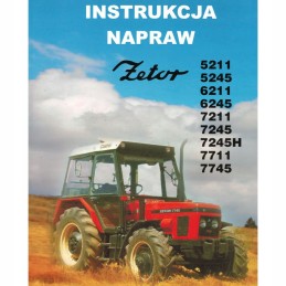 Zetor 5211 6211 7211 7745 ir kitų remonto vadovas