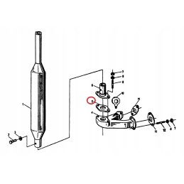 Ursus c 330 duslintuvo antgalio tarpiklis 50005360