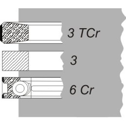 Žiedas 1 trapecija, skirta ri023a