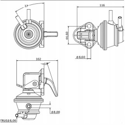 Kramp kuro siurblys, skirtas John Deere