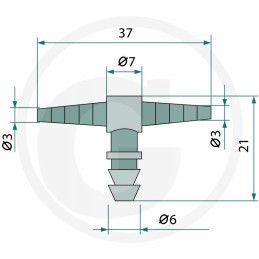 Plovimo žarna 6mm 3mm