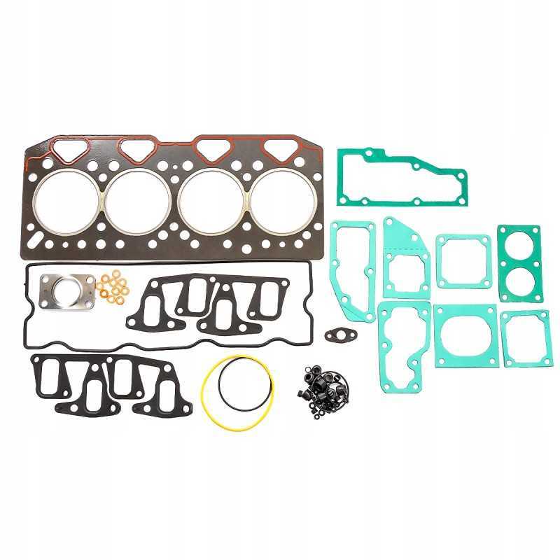 Viršutinės variklio tarpinės perkins 1104 1004 mf korpusas