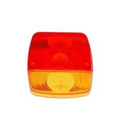 Stačiakampis priekabos lempos gaubtas