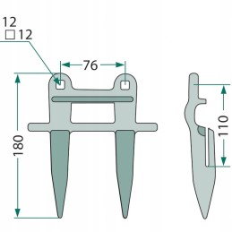Dvigubas durtuvas 6 525d44104500