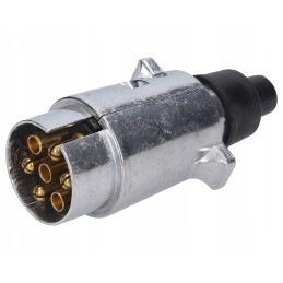 12v 7 polių metalinis elektros kištukas
