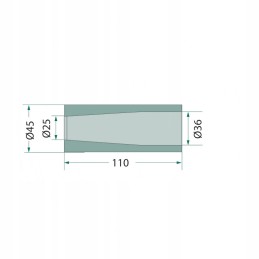 Priekinio krautuvo dantų įvorė 679turfi45
