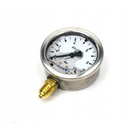 Glicerino manometras m63 0 10 bar dugno jungtis