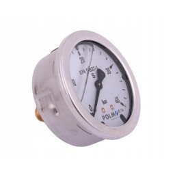 Glicerino manometras m63 0 40 bar galinis jungtis