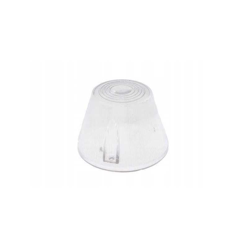 Baltas šviestuvo gaubtas, aukštas, d 47 d 50 cm