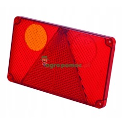 Lempos gaubtas, kairysis, w21l, su kontūru