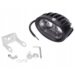 20W balta LED darbinė lempa ekskavatoriaus traktoriui