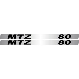 Kaukės lipdukai 2 vnt mtz 80