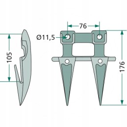 Dvigubas durtuvas 687505002005