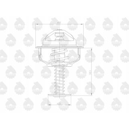 Termostatas c 360 originalus ursus 50513091u