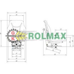 Padalinta sėdynė 330 c360 gopart ts23000 5067106
