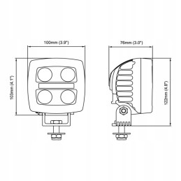 Nordic Lights Spica LED N26 17W darbinė lempa