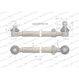 Vairo pavara sukomplektuotas 3230081r91 motogenas