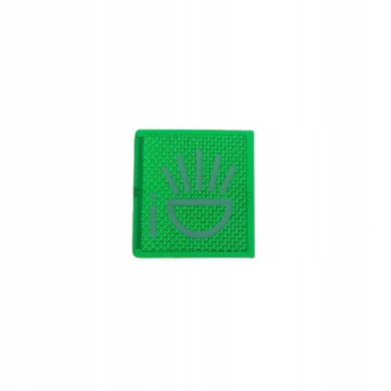 Žalia darbo lempučių emblema