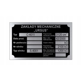 Ursus c 4011 c4011 vardinė lentelė