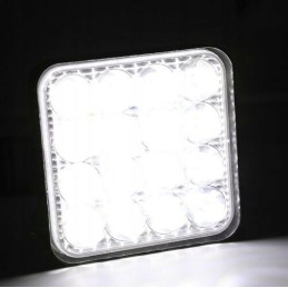 LED žibintų halogeninė darbo lempa 16 diodų 48w