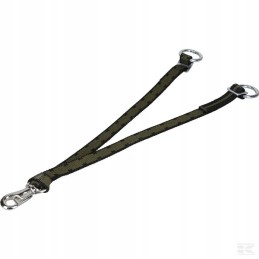 Dvigubas diržas su karabinu, 60 cm