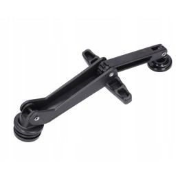 Ekskavatoriaus traktoriaus šoninio lango uždarymas