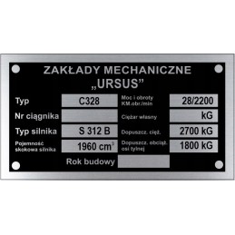 Ursus c 328 c328 senesnė vardinė lentelė