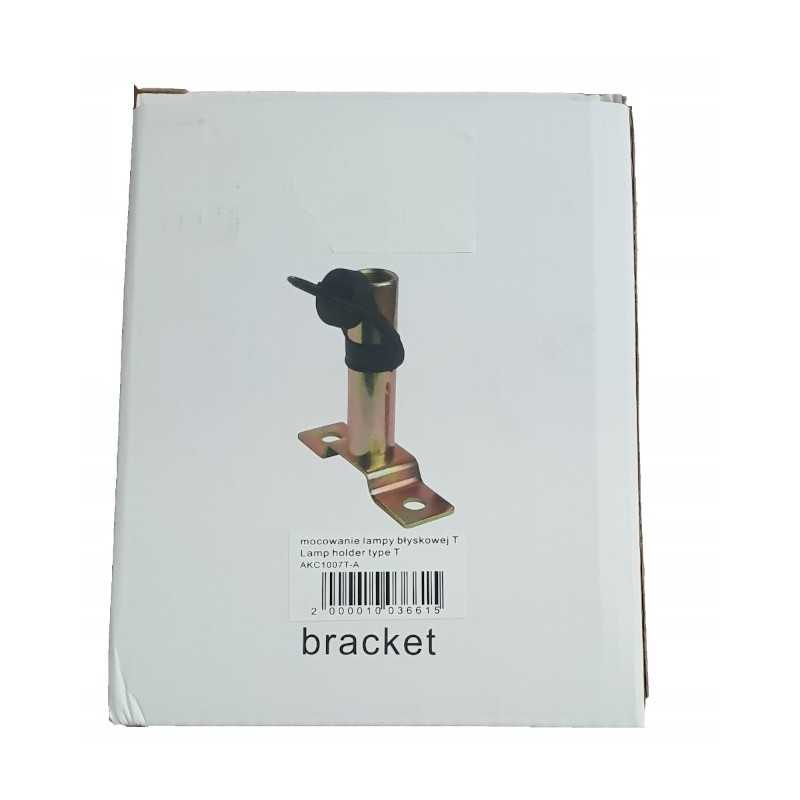 Blykstės įspėjamosios lemputės laikiklio tvirtinimas