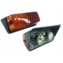 Kairysis galinis metalinis žibintas t 25 FP209 lux lemputės