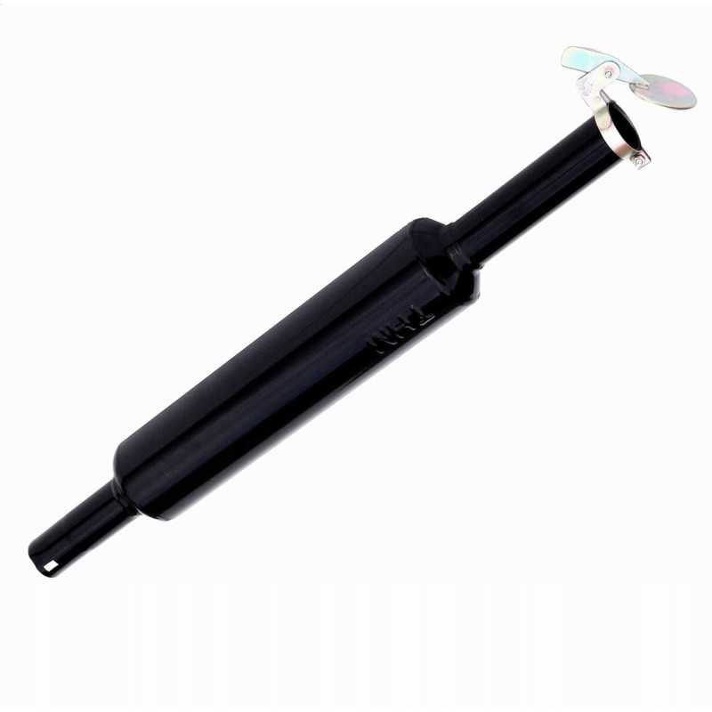 Apvalus trumpas dažytas duslintuvas c 330 c 328 sklendė